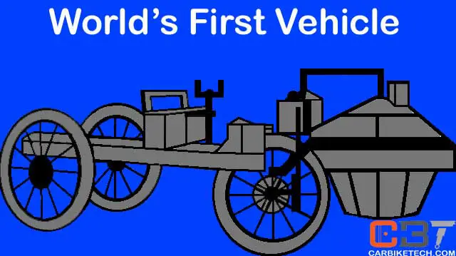 艺术家对世界上第一辆汽车或机动车辆的印象